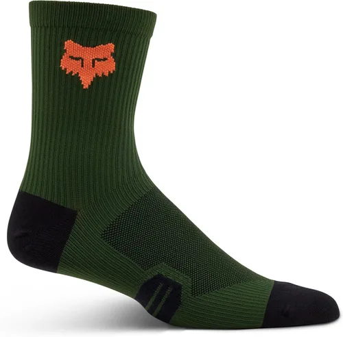 Vista 6 de Fox Racing Calcetín Ranger unisex de 6 pulgadas Verde cazador