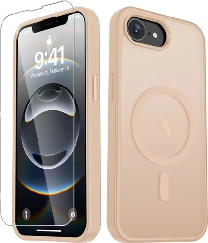 Vista 1174 de Funda para Google Pixel 10 Pro XL, cubierta magnética mate, color negro Fit for MagSafe, Screen Protector included, Shockproof Military Grade