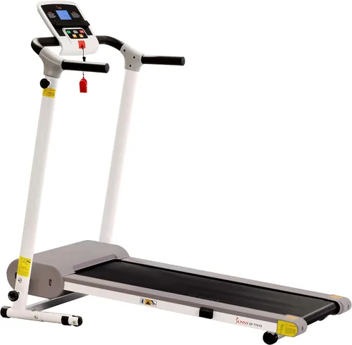 Vista 2 de Sunny Health & Fitness Treadpad Slim Walking Pad Treadmill with Handlebars