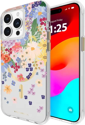 Vista 6 de Rifle Paper Co. Funda para iPhone 14 Pro Max [Compatible con MagSafe] [Protección contra Caídas de 10 pies] Bonita Funda para iPhone de 6.7