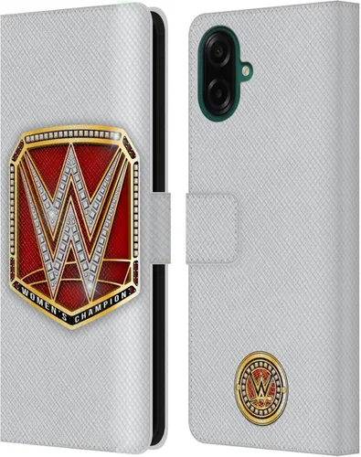Vista 114 de Head Case Designs Officially Licensed WWE Cruiserweight Champion Title Belts Leather Wallet Case Compatible with Samsung Galaxy A07 4G Campeón