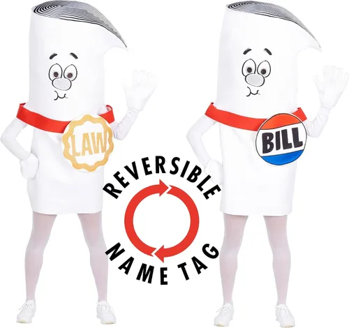 Vista 2 de Toynk Schoolhouse Rock! I'm Just A Bill - Disfraz para adulto
