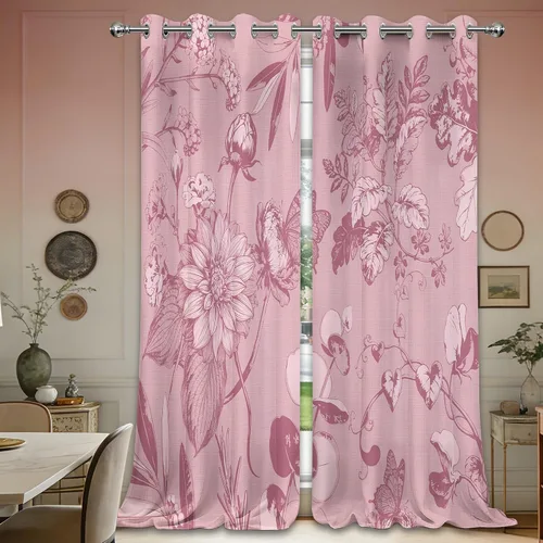 Vista 27 de Cortinas opacas negras y doradas, cortinas modernas de mediados de siglo para dormitorio, sala de estar, 63 pulgadas de largo, juego de 2 paneles