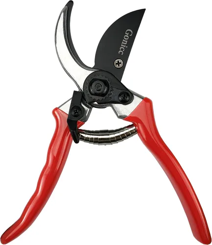 Vista 2 de Tijeras podadoras profesionales con filo profesional Gonicc de 8 pulgadas (GPPS-1002), tijeras podadoras para árbol, cortadora de mano, tijeras