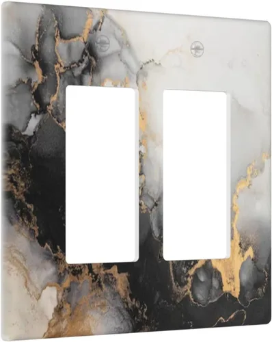 Vista 76 de Decorative Outlet Covers African Woman Zebra Elephants Black Girl 1 Gang Duplex Light Switch Cover Plate Unique Wall Plates for Electrical Outlets