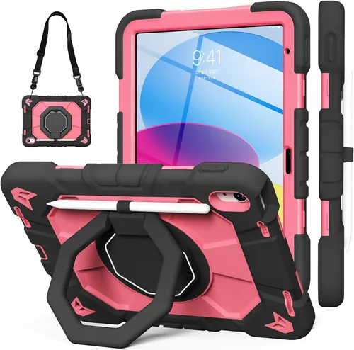 Vista 13 de Kenke Funda magnética desmontable para iPad A16/10ª generación de 11/10.9 pulgadas 2025/2022, funda magnética desmontable para iPad con soporte