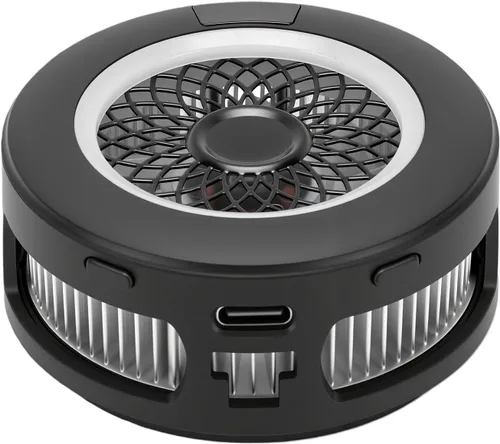 Vista 3 de Gonetre Magnetic Phone Cooler with Smart Temp Control and Low Noise Fan