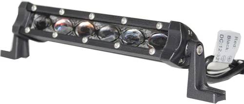 Vista 4 de 2 x 8 pulgadas sola fila 30 W Off Road barra de luz LED Spot Beam LED 12V barra luz para camión ATV Ute SUV Pickup Cab SUV Bus 4X4WD UTE Van IP68