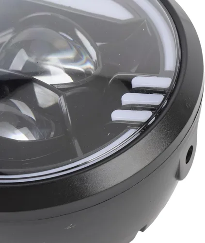 Vista 8 de SUNGOOYUE Faro eléctrico para bicicleta, luz frontal LED brillante iluminación para conducción nocturna ABS vivienda fácil instalación kit