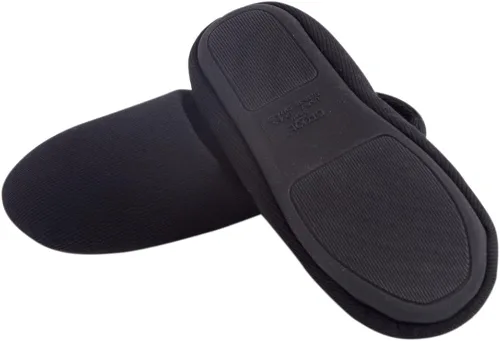 Vista 2 de ofoot Pantuflas de casa de espuma viscoelástica de algodón lavable para mujer, para el hogar, para interiores, para dormitorio, ligeras