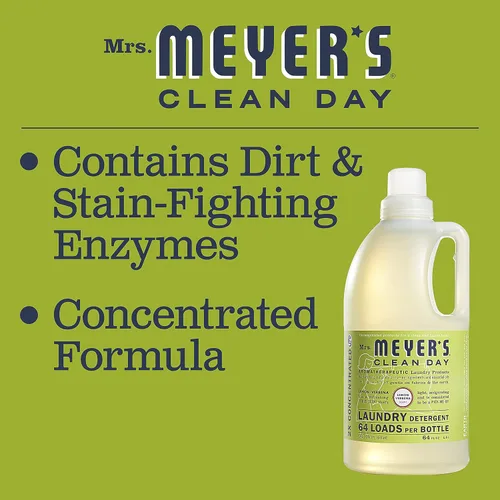 Vista 4 de Detergente concentrado para ropa Clean Day de Mrs. Meyer's, 64 cargas, de romero, 14631, 1, 1