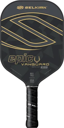 Vista 23 de Selkirk Sport Vanguard - Paleta híbrida de pickleball de fibra de carbono con núcleo de polipropileno X5, raquetas de pickleball