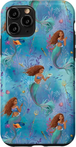 Vista 29 de Disney The Little Mermaid Ariel Under The Sea Scenes - Carcasa para iPhone 17