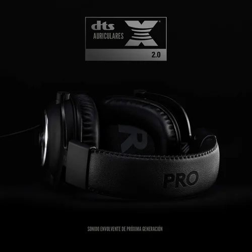 Vista 3 de Logitech G Pro X - Auriculares de diadema para videojuegos, con tecnología de voz azul, color negro