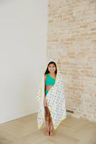 Vista 175 de Copper Pearl Toallas de baño con capucha, toallas de baño de tela de rizo de primera calidad con capucha, bolsillos y diseños geniales, ideales