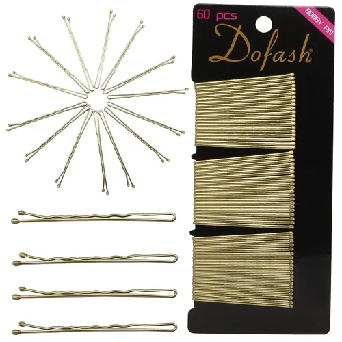 Vista 13 de Dofash 5Cm/2In Bobby Pins Black Metal Hair Grips para la decoración del cabello 60pcs (negro)