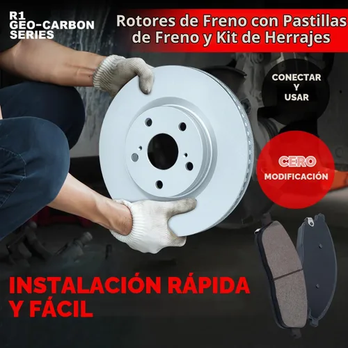 Vista 4 de R1 Concepts Kit de frenos delanteros y traseros para BMW X5 2007-2018
