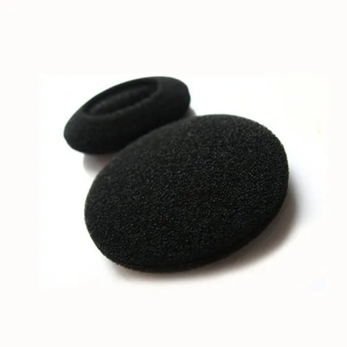 Vista 3 de uxcell 100 piezas de almohadillas de repuesto para auriculares de esponja negra