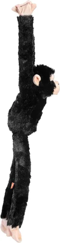Vista 5 de Wild Republic Ecokins Chimpancé colgante, animal de peluche, 22 pulgadas, regalo para niños, juguete de peluche, hecho de botellas de agua