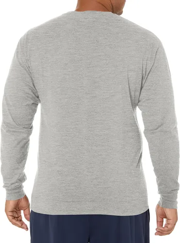 Vista 2 de Champion Camiseta de manga larga para hombre, camiseta clásica para hombre (regular o grande y alto)