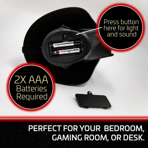 Vista 6 de Paladone Star Wars Darth Vader - Luz con sonido - Con licencia