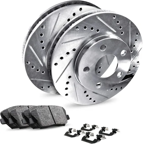 Vista 10 de R1 Concepts Kit de freno trasero para Mercedes-Benz C300 2015-2021
