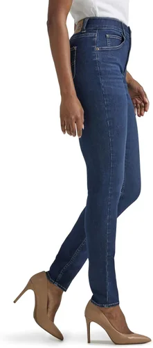 Vista 2 de Lee Jeans ajustados Ultra Lux Comfort con Flex Motion de tiro alto para mujer