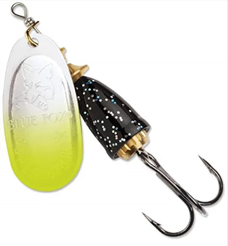 Vista 32 de BLUE FOX Classic Vibrax, señuelo giratorio en línea para trucha lubina y salmón Premium Pesca Spinner