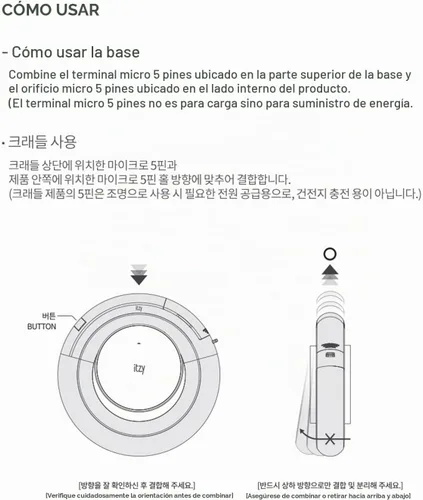 Vista 8 de Anillo de luz oficial para ventilador ITZY