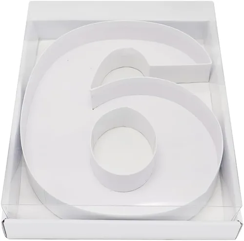 Vista 37 de WENPACK 2025 - Caja de regalo de cartón con forma de tapa transparente (negro, tapa graduada)