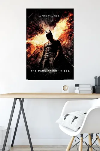 Vista 4 de DC Comics Movie The Dark Knight Rises - Póster de pared de una hoja, 34 pulgadas de largo x 22.4 pulgadas de ancho, versión premium sin marco
