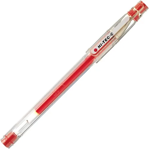 Vista 4 de Pilot Bolígrafo de gel, Hi-Tec-C 03, extra fino, negro (LH-20C3-B)