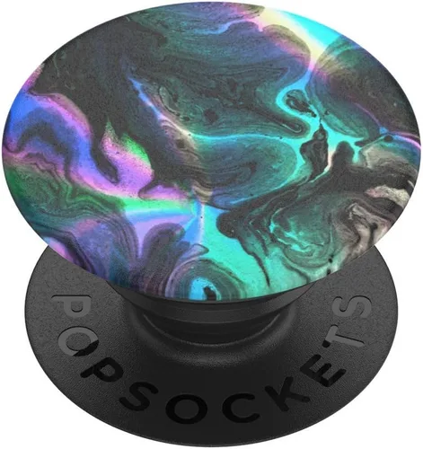 Vista 10 de PopSockets - Agarre para teléfono con soporte expandible, agarre adhesivo, sol cósmico Sujeción segura y cómoda, anticaída, soporte, luna