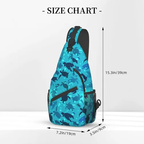 Vista 3 de Bolso bandolera, Caballos Salvajes Bandolera Mochila de Viaje Senderismo Bolsa de Pecho Mochila para Monederos Bolso de Hombro Cuerpo Mujer Hombre