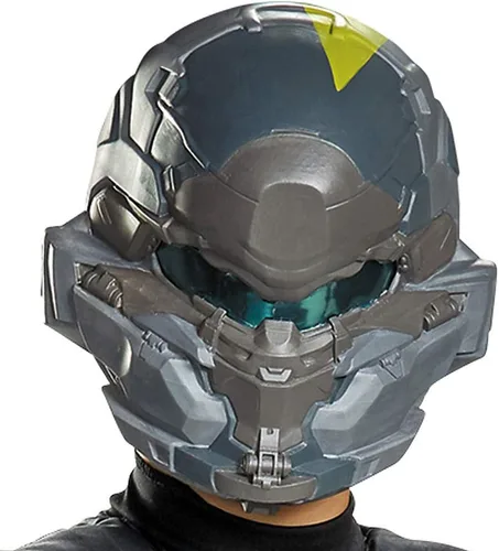 Vista 3 de Disfraz de Spartan Locke clásico musculoso Halo Microsoft, S/4-6, Gris