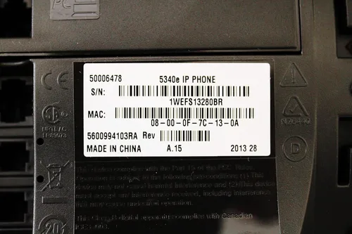 Vista 6 de Mitel Teléfono IP 5340e ~ Parte # 50006478 (Certificado Reacondicionado)