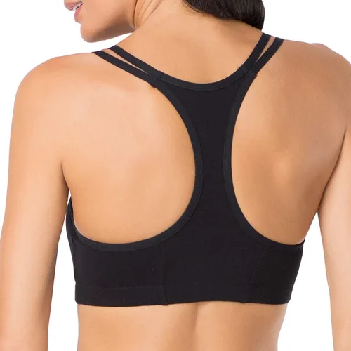 Vista 6 de Fruit of the Loom 2-Pack, front-close espalda cruzada Sport Bras