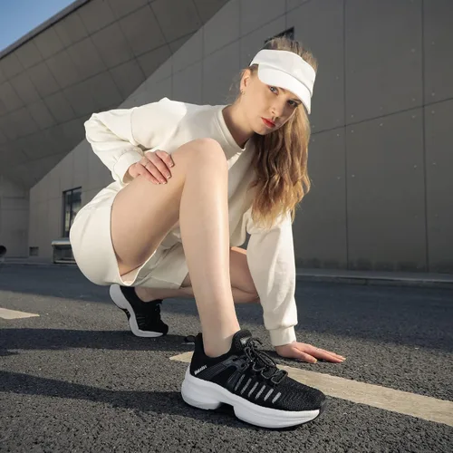 Vista 5 de Makodax Womens Walking Shoes Non Slip Sneakers Comfortable Tennis Running Shoes