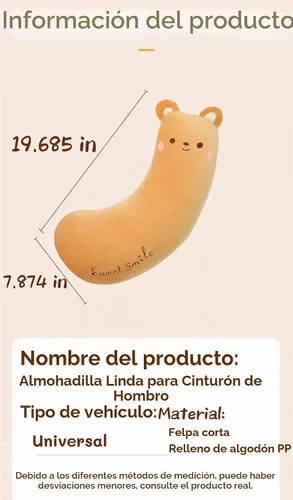Vista 7 de Cinturón de seguridad para automóvil, almohada para relleno de calcetines, lindo juguete de conejo, cinturón de seguridad, almohadilla de hombro