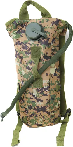 Vista 12 de M MCGUIRE GEAR Hydration Backpack, with 3L/100 oz. Hydration Pack, Water-Resistant Nylon Hiking Pack with Water Bladder for Running, Cycling, and