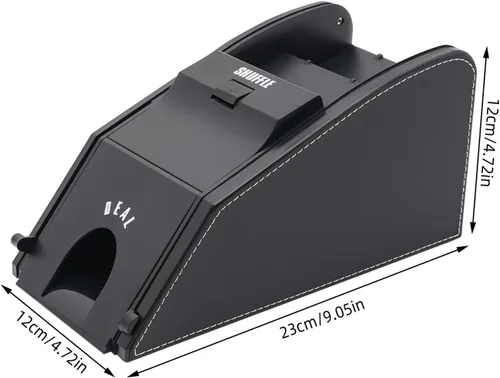 Vista 2 de Máquina barajadora automática de tarjetas, barajadora automática de tarjetas electrónicas, máquina de distribuidor de tarjetas giratorias
