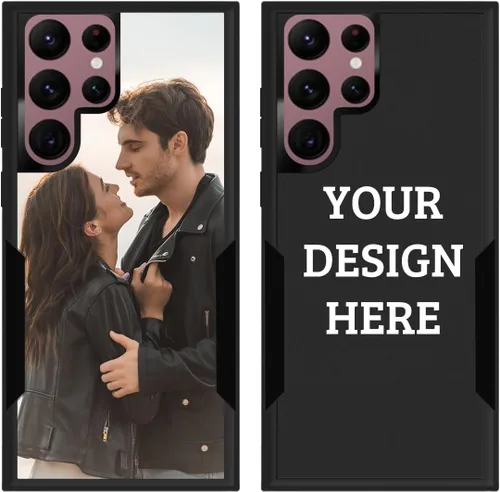 Vista 11 de Funda protectora personalizada con foto para Samsung Galaxy S22 5G, con imagen, texto, logotipo, [probada en caídas de grado militar], resistente