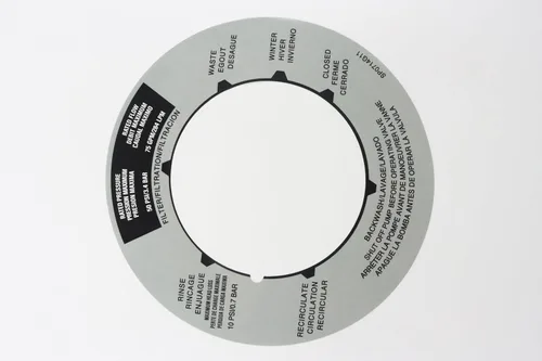 Vista 5 de Adhesivo de repuesto para válvula de filtro de arena compatible con SPX0714G (paquete de 6)