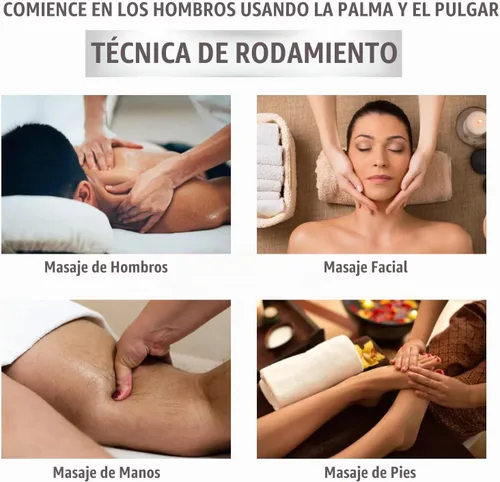 Vista 5 de STYLANCE - Masajeador de calor de mano con cable, inalámbrico, carga USB profesional, para cuello, piernas, manos, 2 nodos de masaje, 1 botón