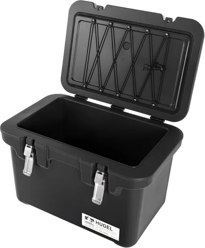 Vista 9 de IRIS USA - Contenedores de almacenamiento con tapa de 3 galones con candado, paquete de 5 - Fabricados en EE. UU., contenedores resistentes