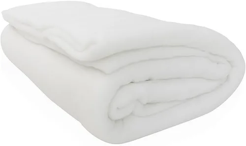 Vista 9 de Bateo 100% algodón para manualidades, 90 x 1440 pulgadas, bateo de algodón para acolchado con capa de escrutinos, tela de algodón, tela de acolchado