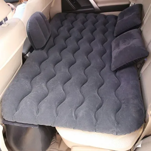 Vista 2 de Colchón de aire de automóvil para Mercedes-Benz Sprinter Panel Van Compact 2018-2024, almohadilla inflable para asiento trasero con bomba y 2