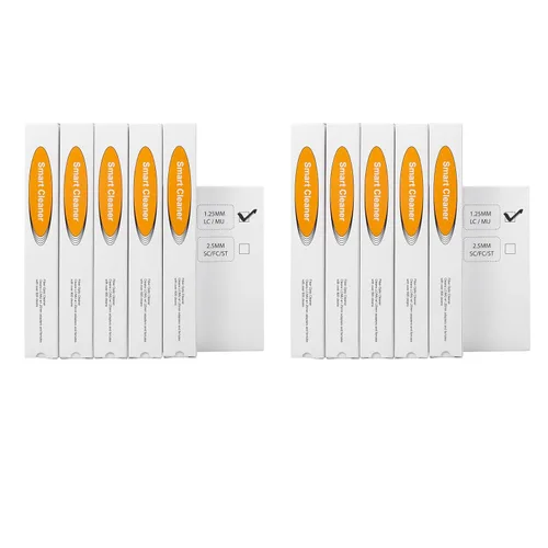 Vista 17 de 1 pc limpiador de fibra óptica Herramientas de fibra óptica Cleaing Pen para LC/MU 0.049 in Conector Más de 800 Limpia la cara del extremo