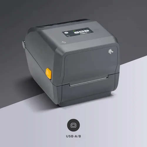 Vista 2 de ZEBRA ZD421 Impresora de escritorio de transferencia térmica 203 dpi Ancho de impresión 4 pulgadas USB ZD4A042-301M00EZ