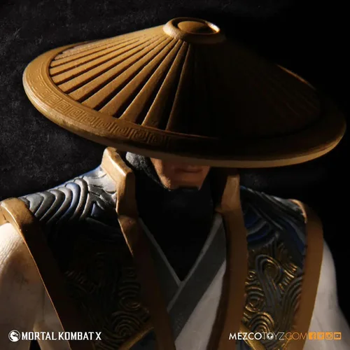 Vista 6 de Mezco Mortal Kombat X Raiden - Figura de acción de 4 pulgadas